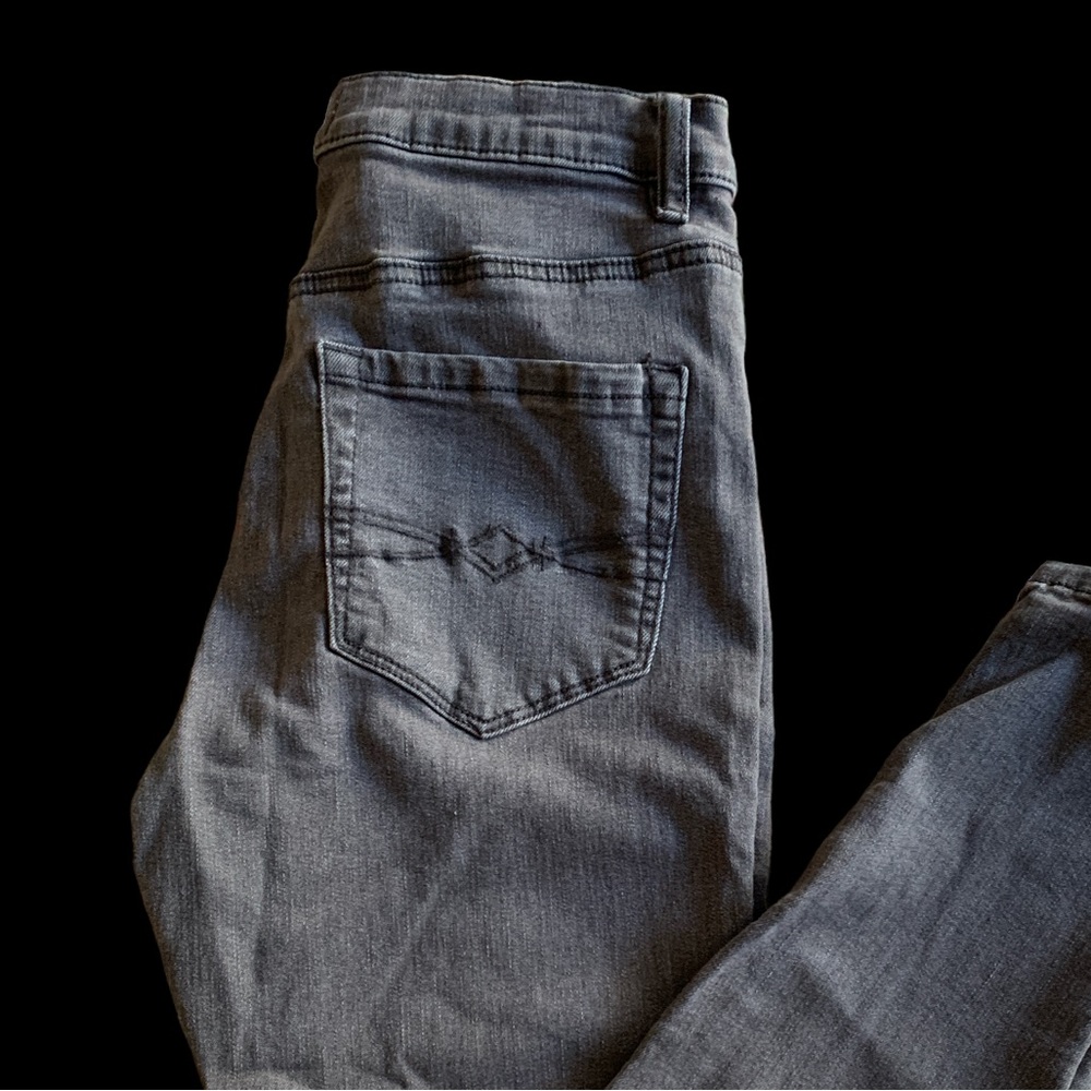 Mudd Gray FLX Stretch High-Rise Jean Legging Jegging Woman’s Junior Size 9 Gray